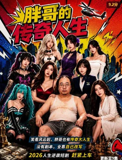 黄果短剧 《重返十八岁：抢占首富先机逆天翻盘》 AI漫剧封面